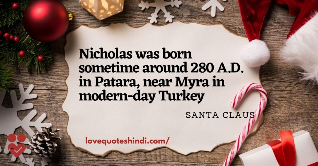 date of birth santa claus